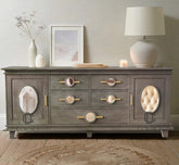 Gharaana Credenza Hutches Ethan Wooden 70" Sideboard